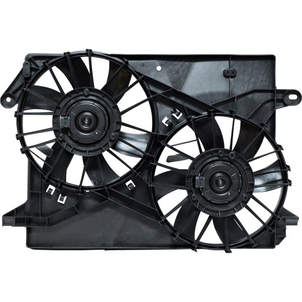 Dodge Chrysler New Dual Radiator and Condenser Fan Assembly FA 50039C - 5137713AA 300 Charger M 5174358AA